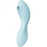 Двухсторонний вакуум-волновой вибростимулятор SATISFYER Curvy Trinity 5 + , голубой J2018-247-2